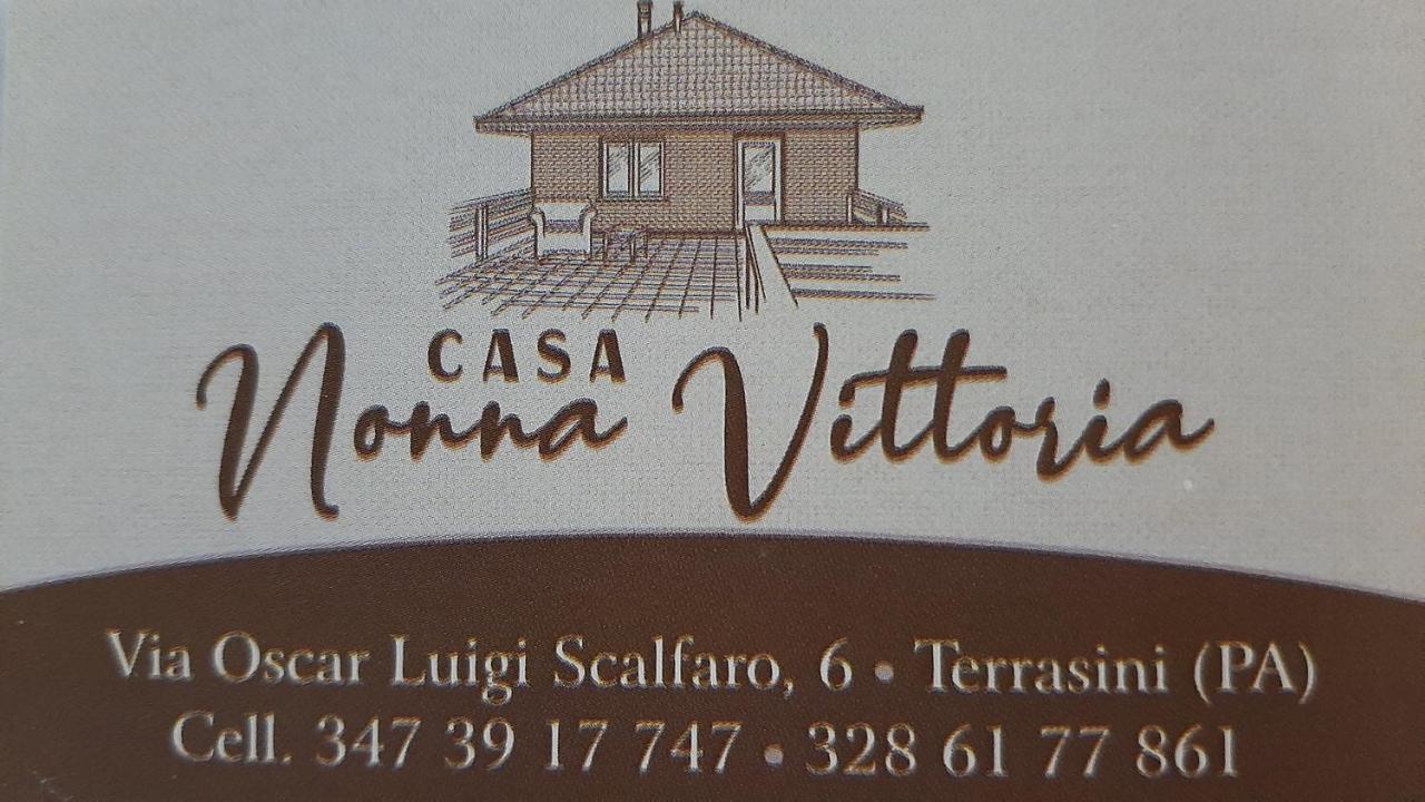 Casanonnavittoria Terrasini Exterior foto